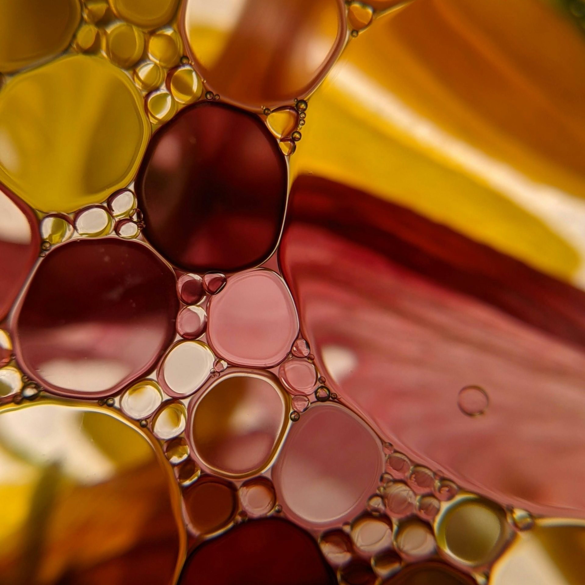 water droplets on yellow and red textile